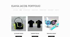 Desktop Screenshot of elainajacob.com